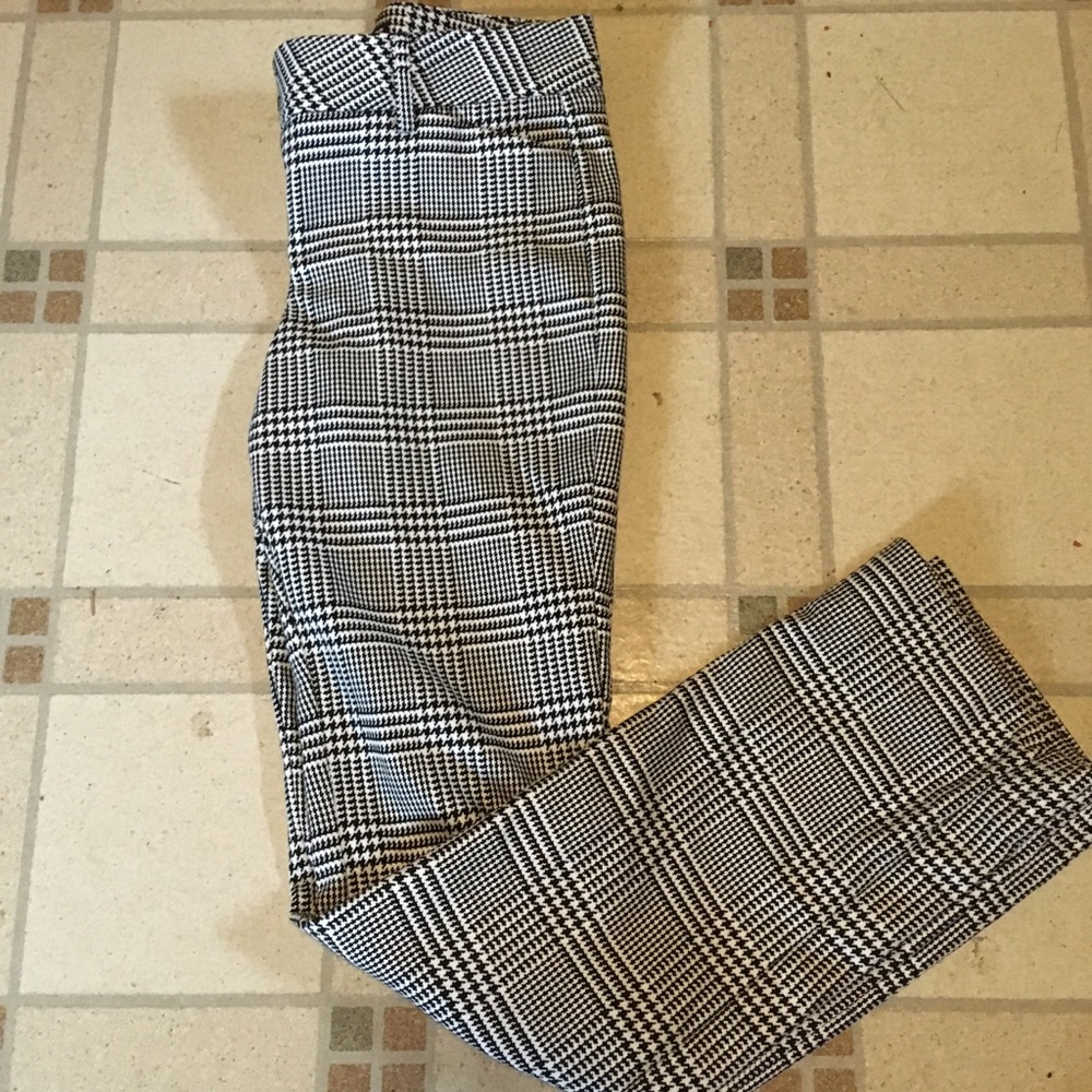 Express editor houndstooth dress pants from